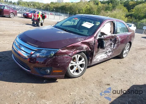 2012 Ford Fusion Se из США, поврежденный, VIN 3FAHP0HA0CR325009